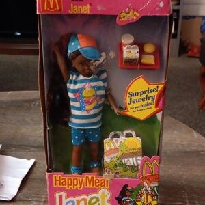 Vintage Happy Meal Janet 1993 ,African American